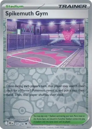 Destined Rivals Spikemuth Gym #169/182 reverse holo